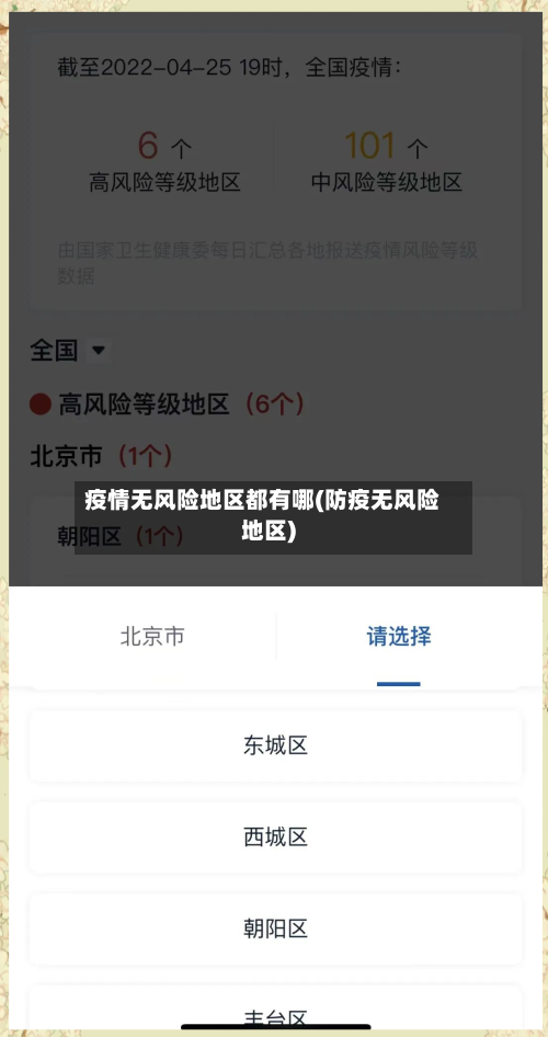 疫情无风险地区都有哪(防疫无风险地区)-第2张图片